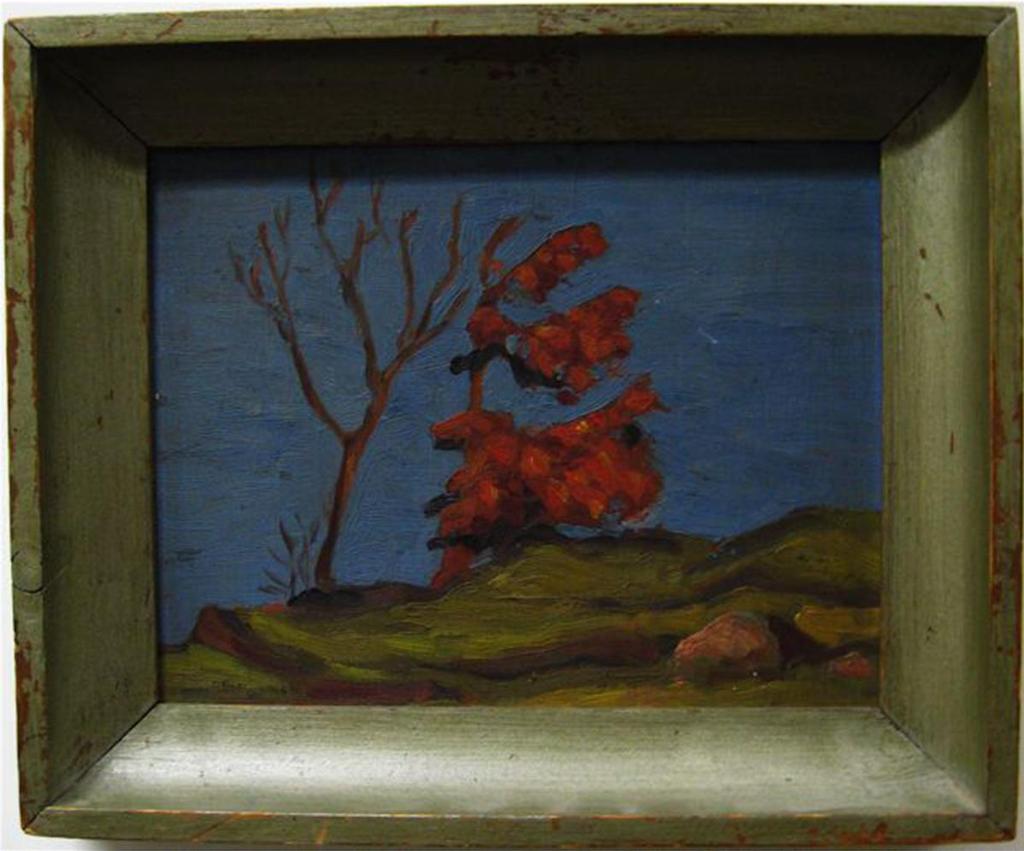 Frederick Hagan (1918-2003) - Red Maple, South River 1940
