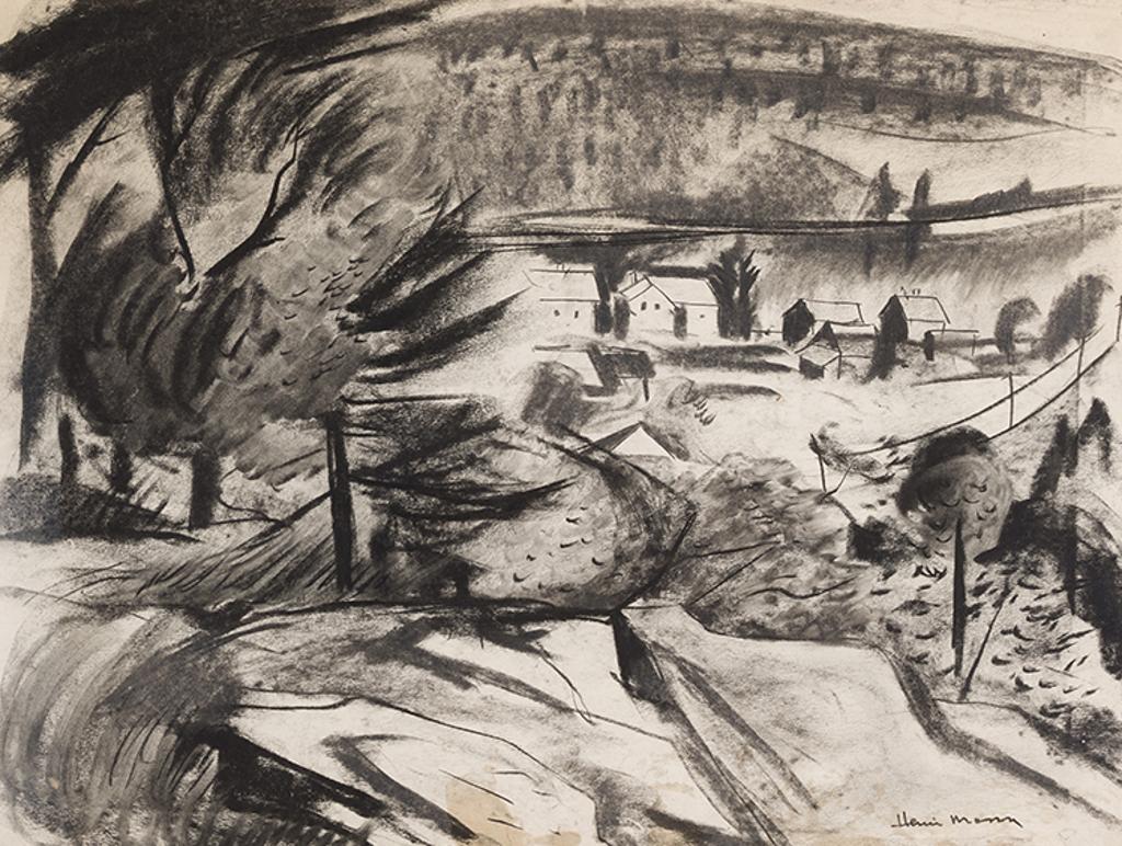 Henri Leopold Masson (1907-1996) - Paysage de campagne