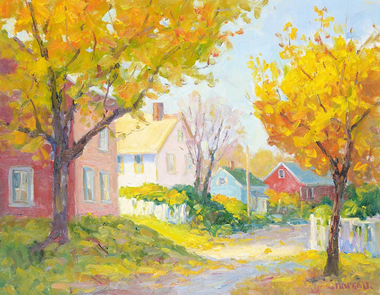 Francine Noreau (1941-2020) - Autumn in the Lane