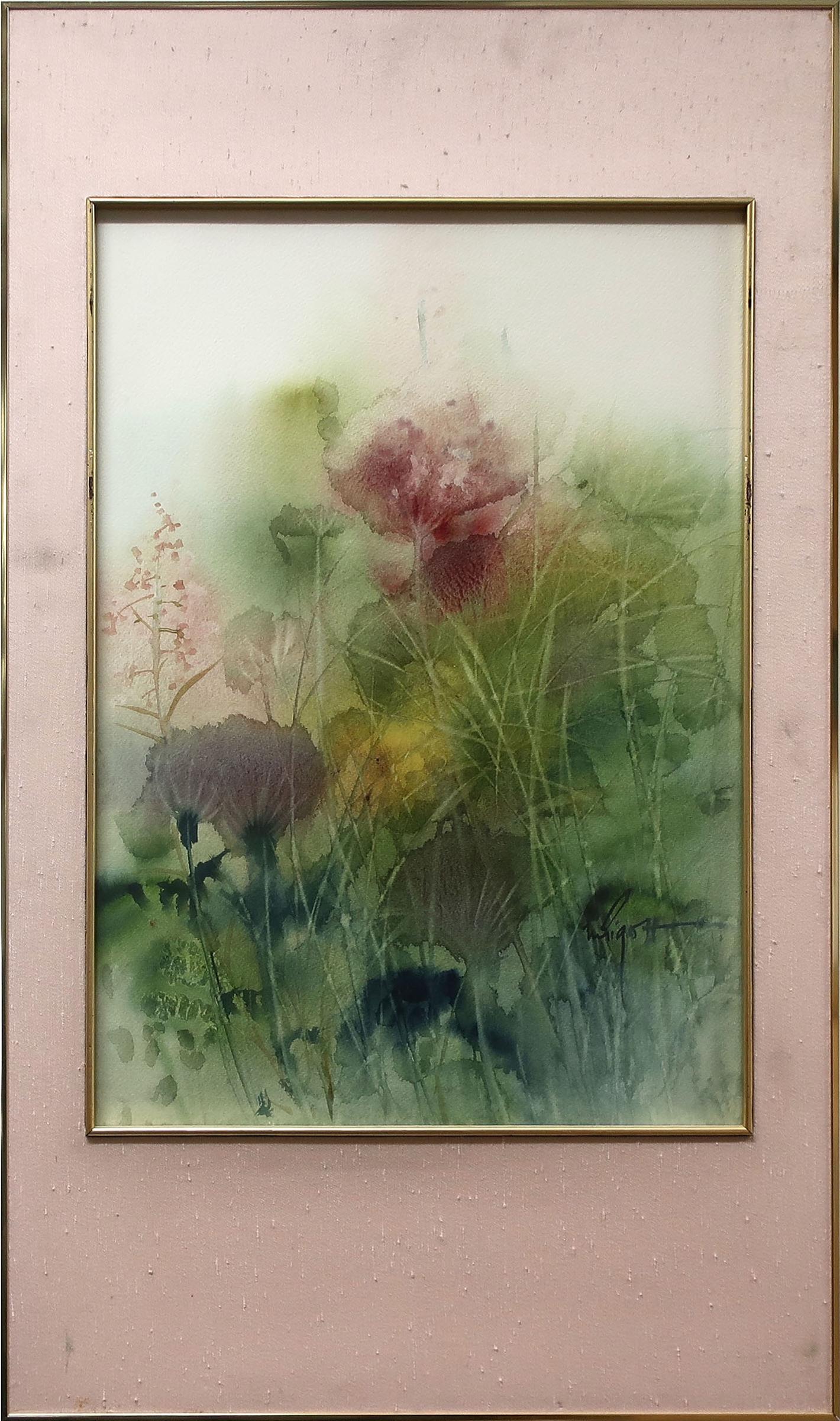 Marjorie Pigott (1904-1990) - Untitled (Foliage With Wildflowers)