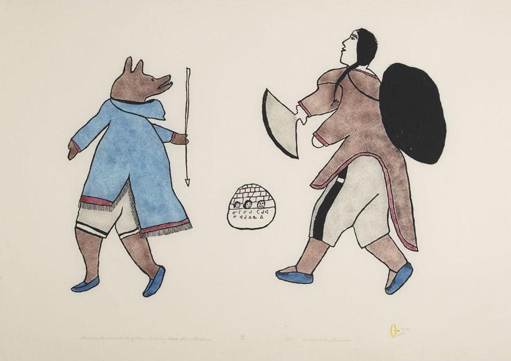 Mary Iqaat Kiakshout - She Will Devour The Wolfman But His Head She Will Save