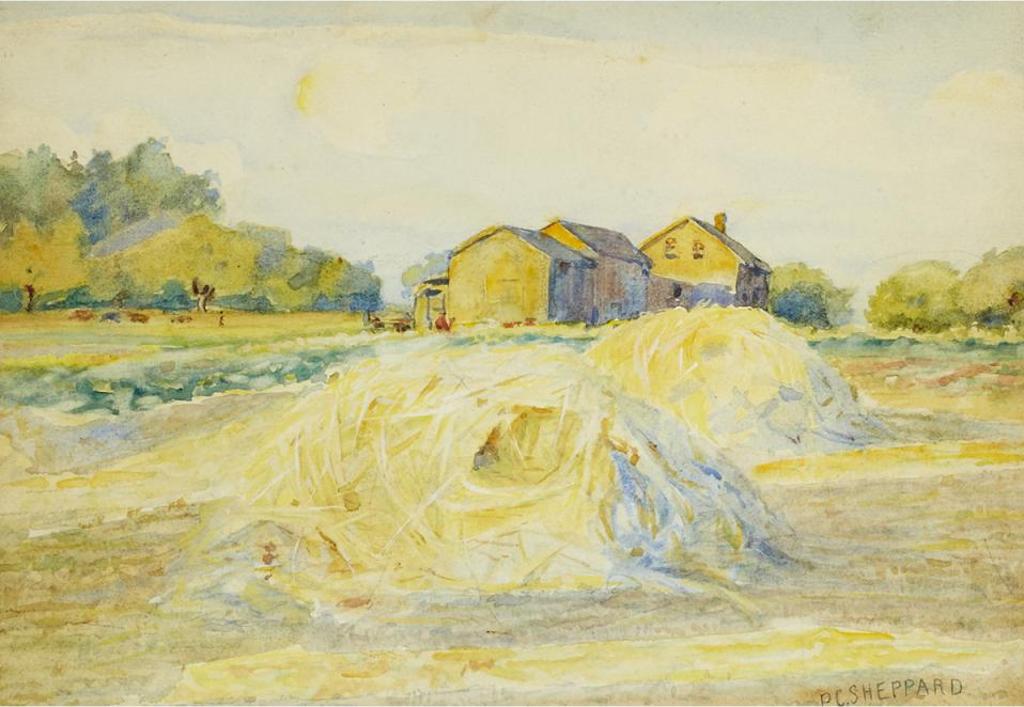 Peter Clapham (P.C.) Sheppard (1882-1965) - Hay Stacks