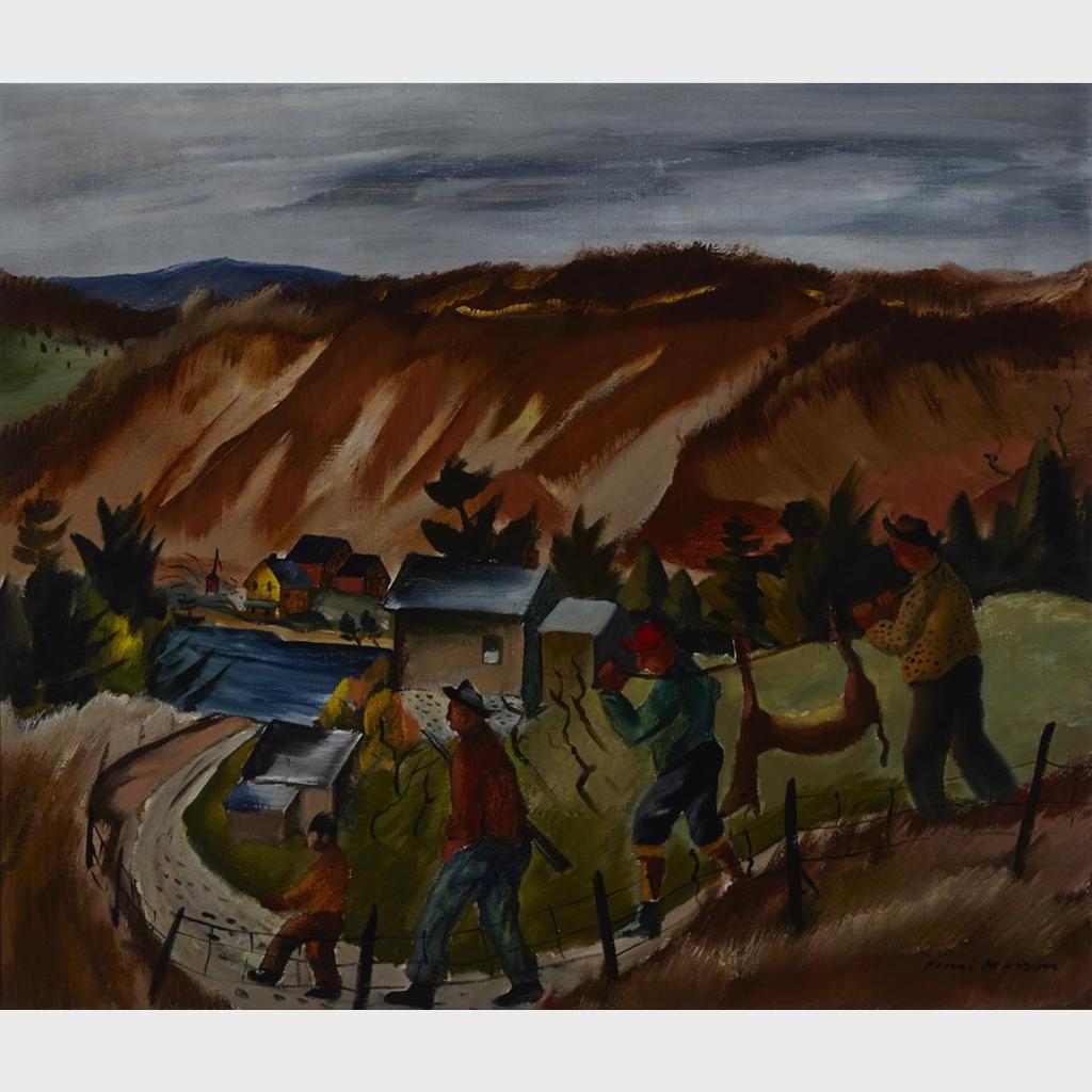 Henri Leopold Masson (1907-1996) - Returning From The Hunt