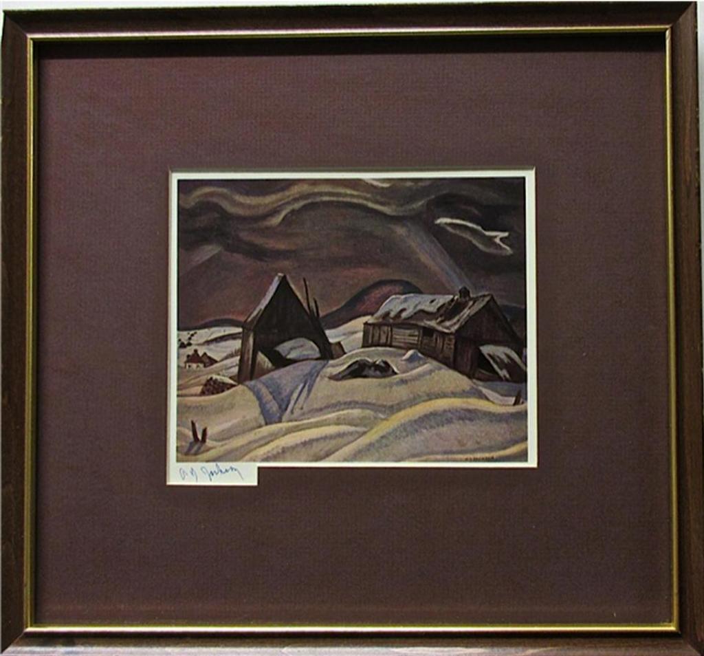 Alexander Young (A. Y.) Jackson (1882-1974) - Grey Day - Laurentians