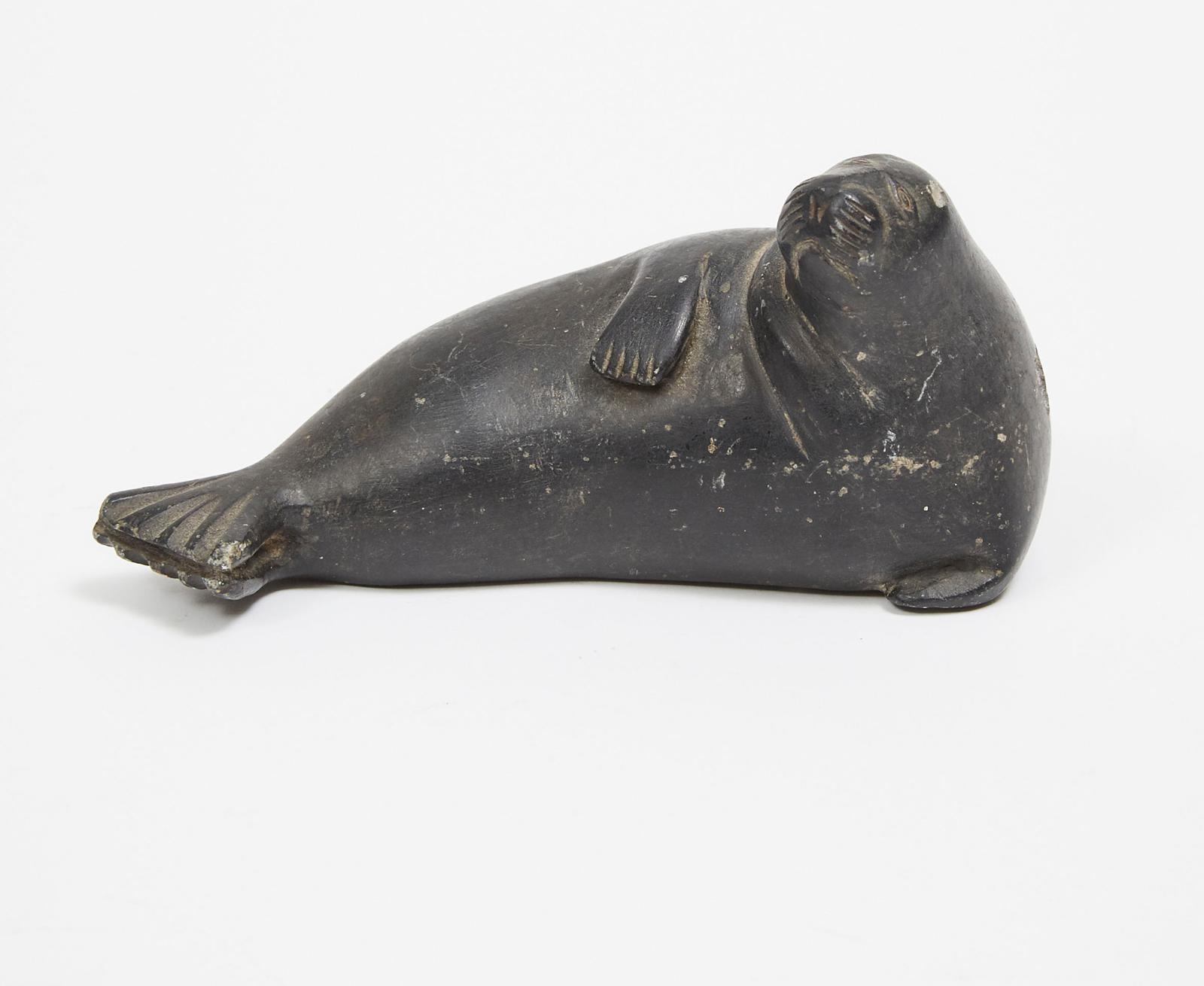 Abraham Kasudluak (1937) - Reclining Seal