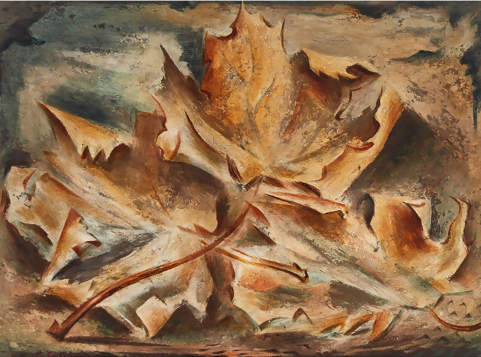 Carl Fellman Schaefer (1903-1995) - Dead Leaves, 1949