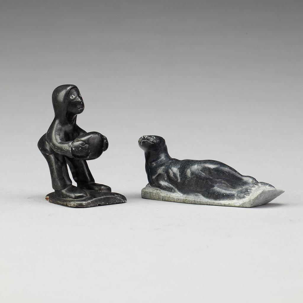 Lucasi Aullaju Qumaluk (1954) - Man; Otter