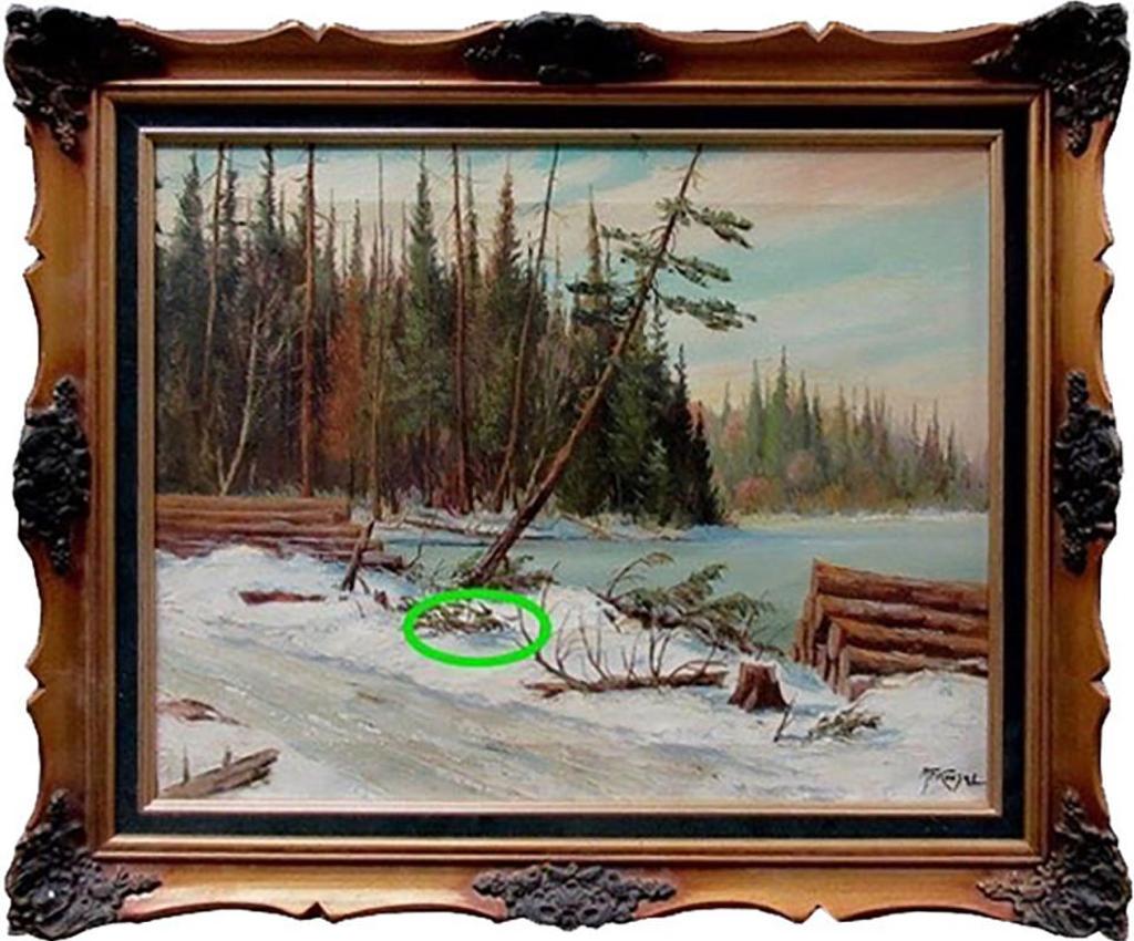 Matthew F. Kousal (1902-1990) - Winter Scene