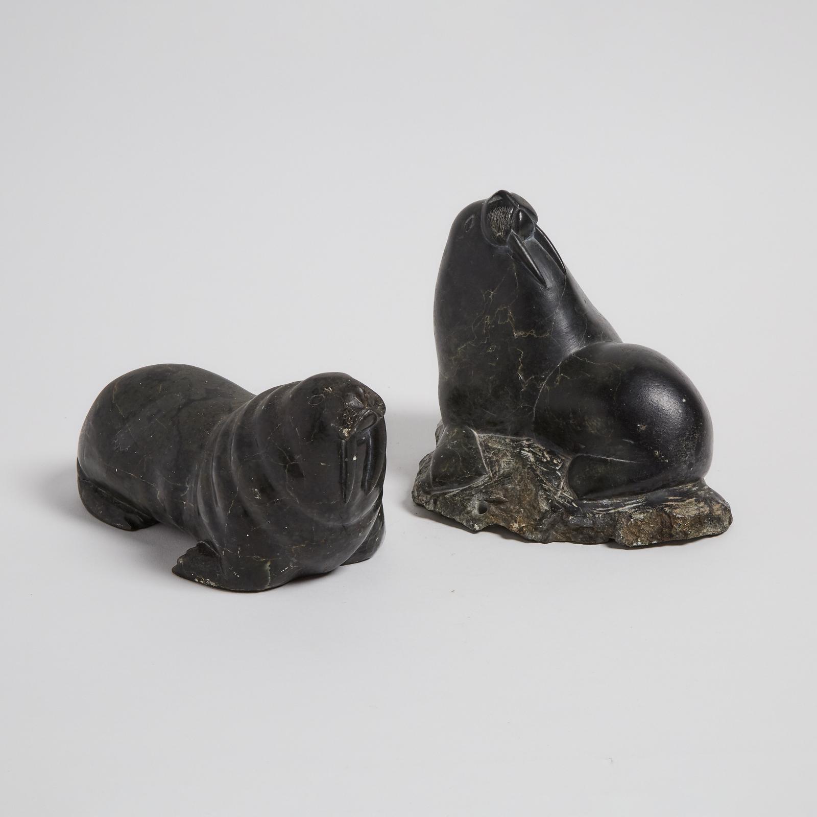 Peter Echalook (1943) - Two Walrus