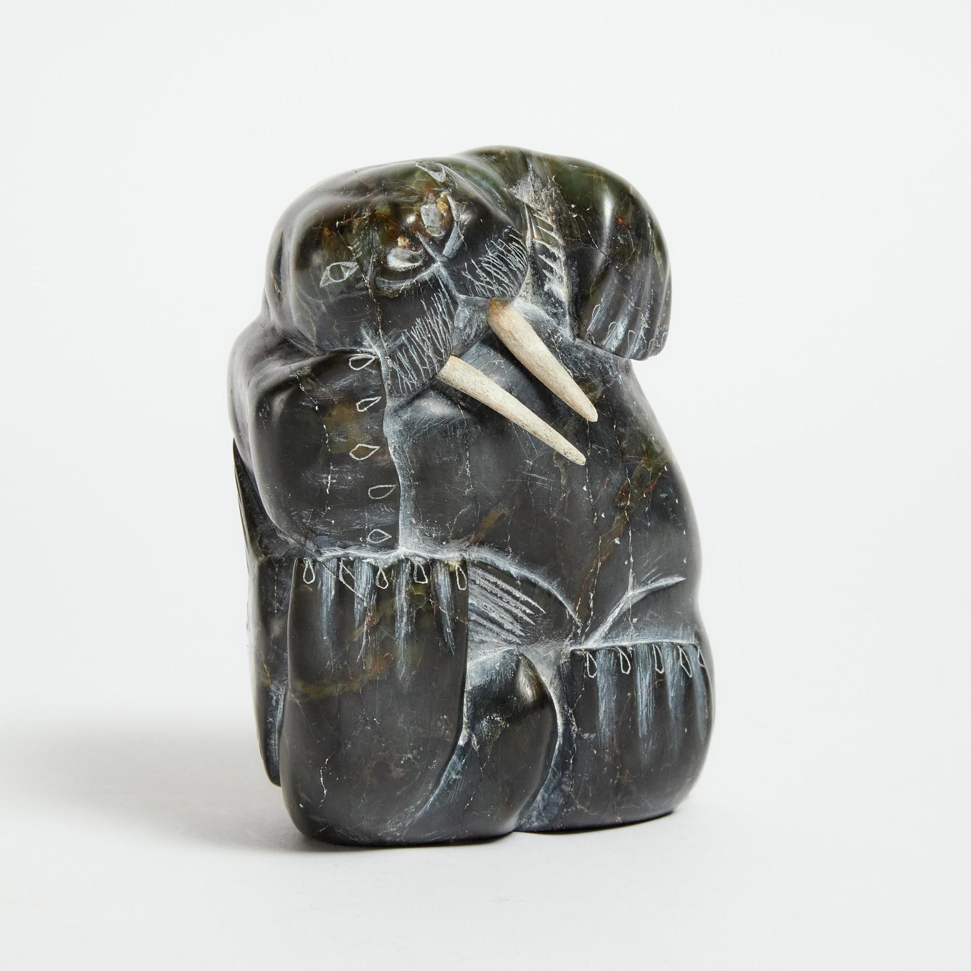 Timothy Aculiak - Walrus With Catch, 2000