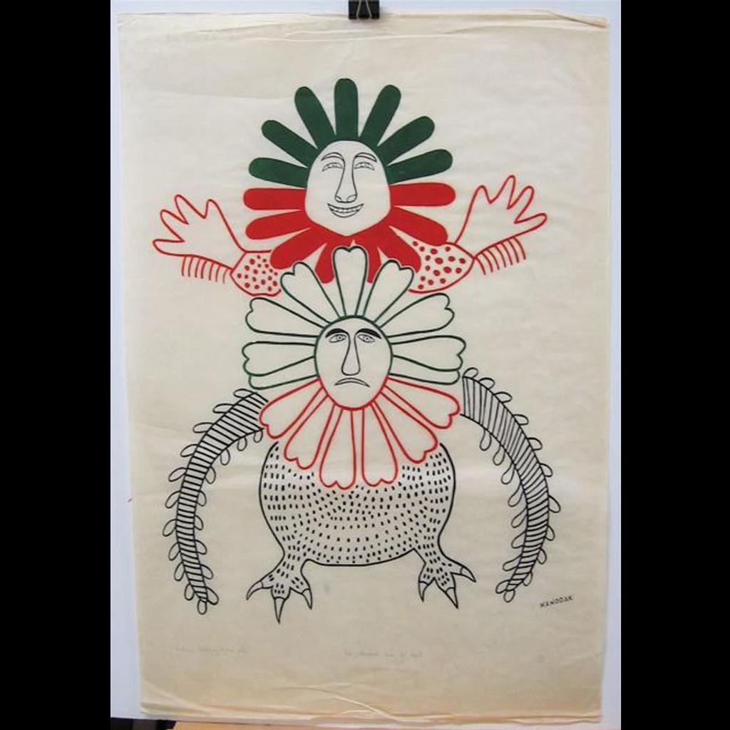 Agnes Nanogak (1925-2001) - The Shaman And His Spirit