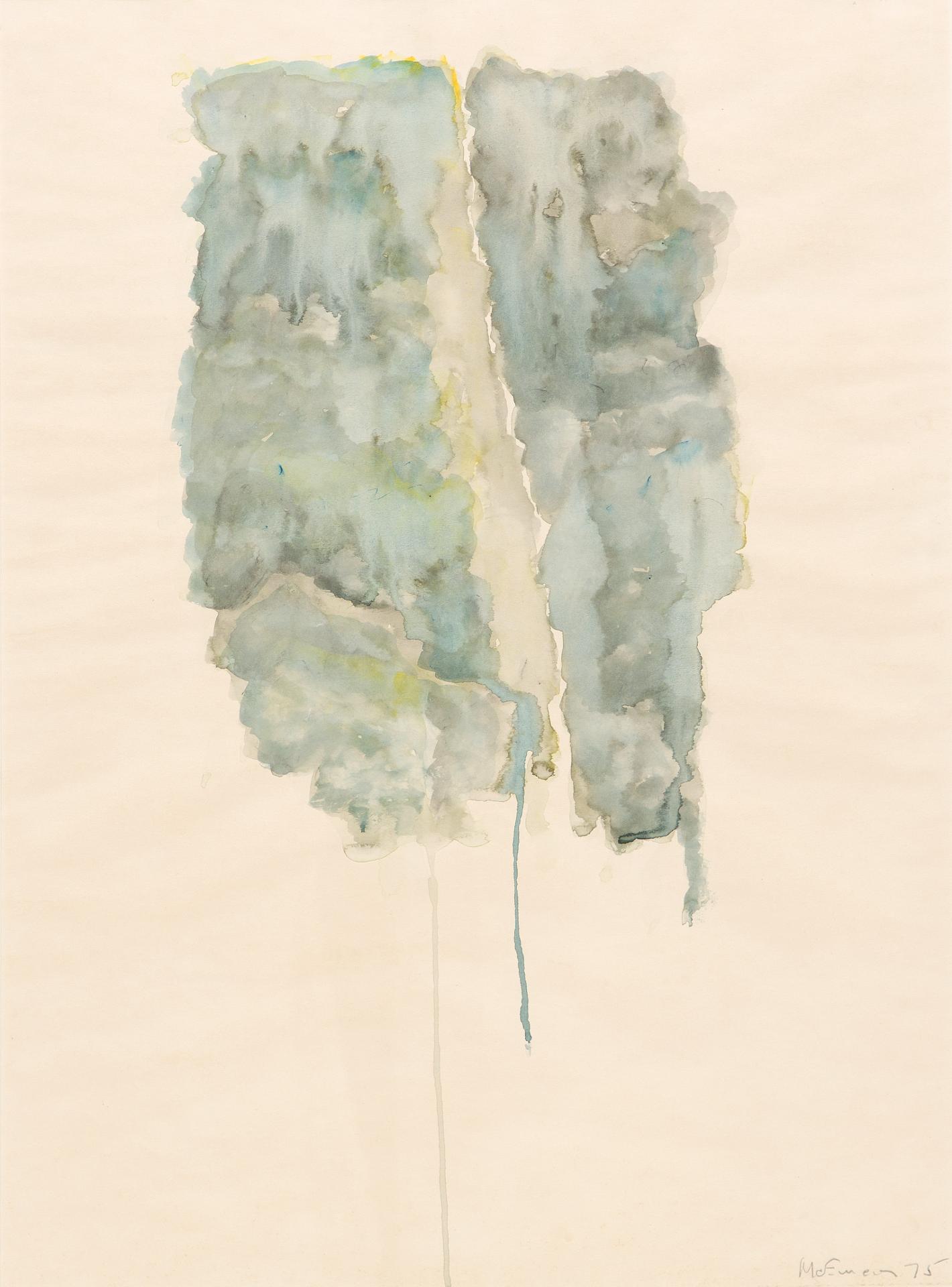 Jean Albert McEwen (1923-1999) - Les jardins d'aube, 1975