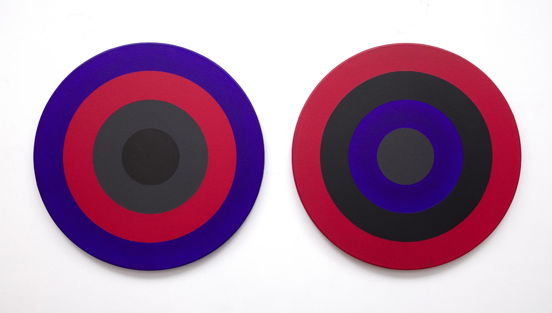 Claude Tousignant (1932) - Double 30 (Azo-cobalt), 1975