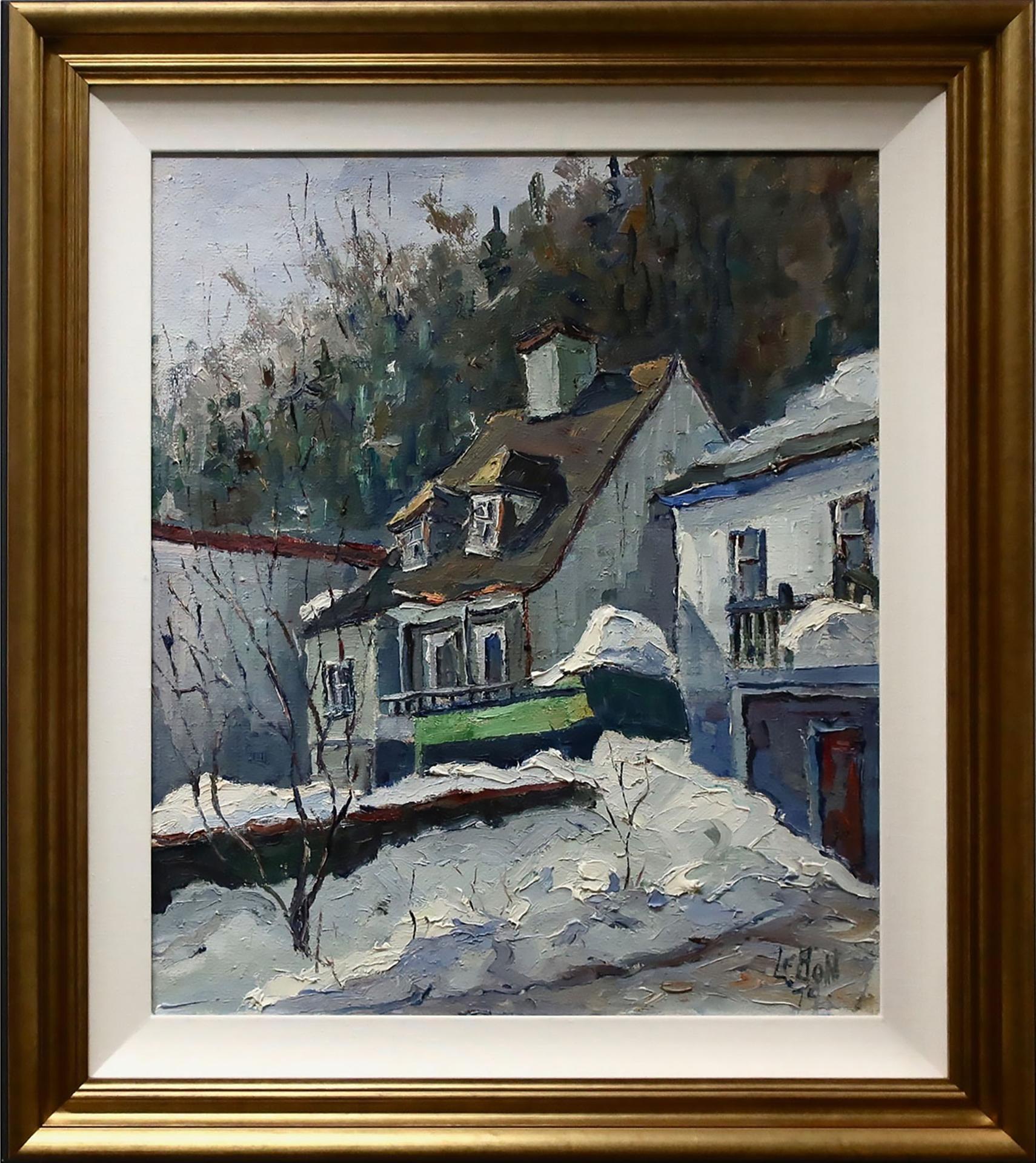 Maurice Lebon (1916-1998) - L Petit Champlain Cap Blanc