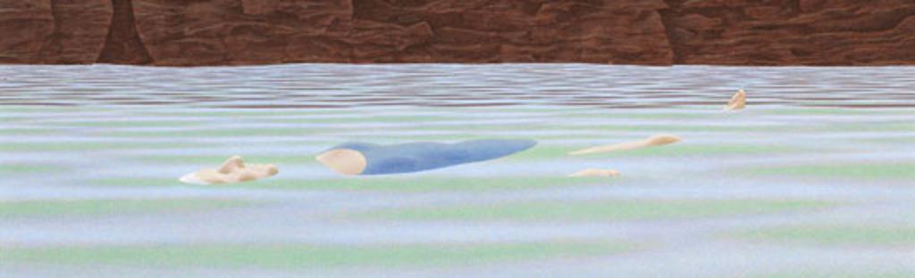 Alexander (Alex) Colville (1920-2013) - Floating Woman
