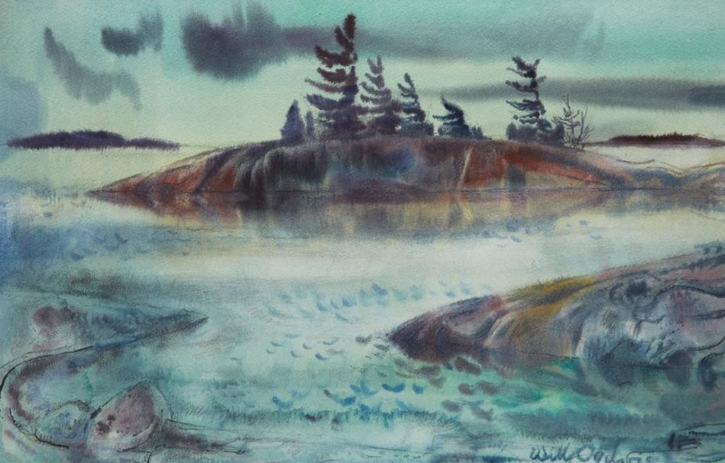 William (Will) Abernethy Ogilvie (1901-1989) - Still Water, Georgian Bay