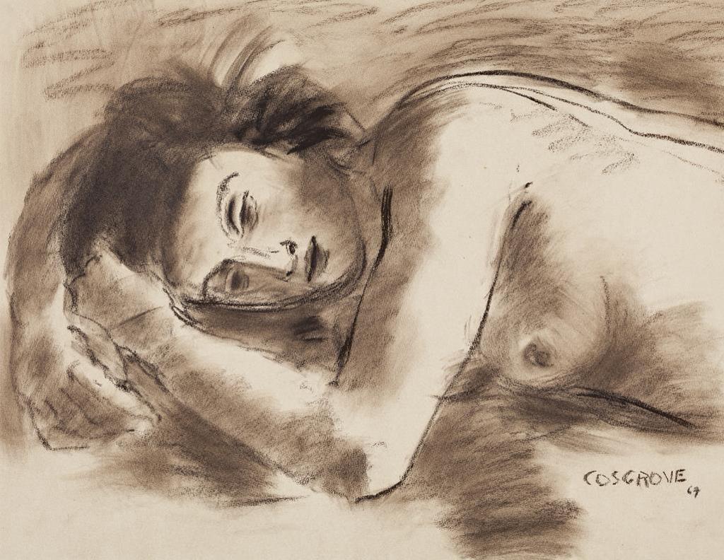 Stanley Morel Cosgrove (1911-2002) - Nu Couche