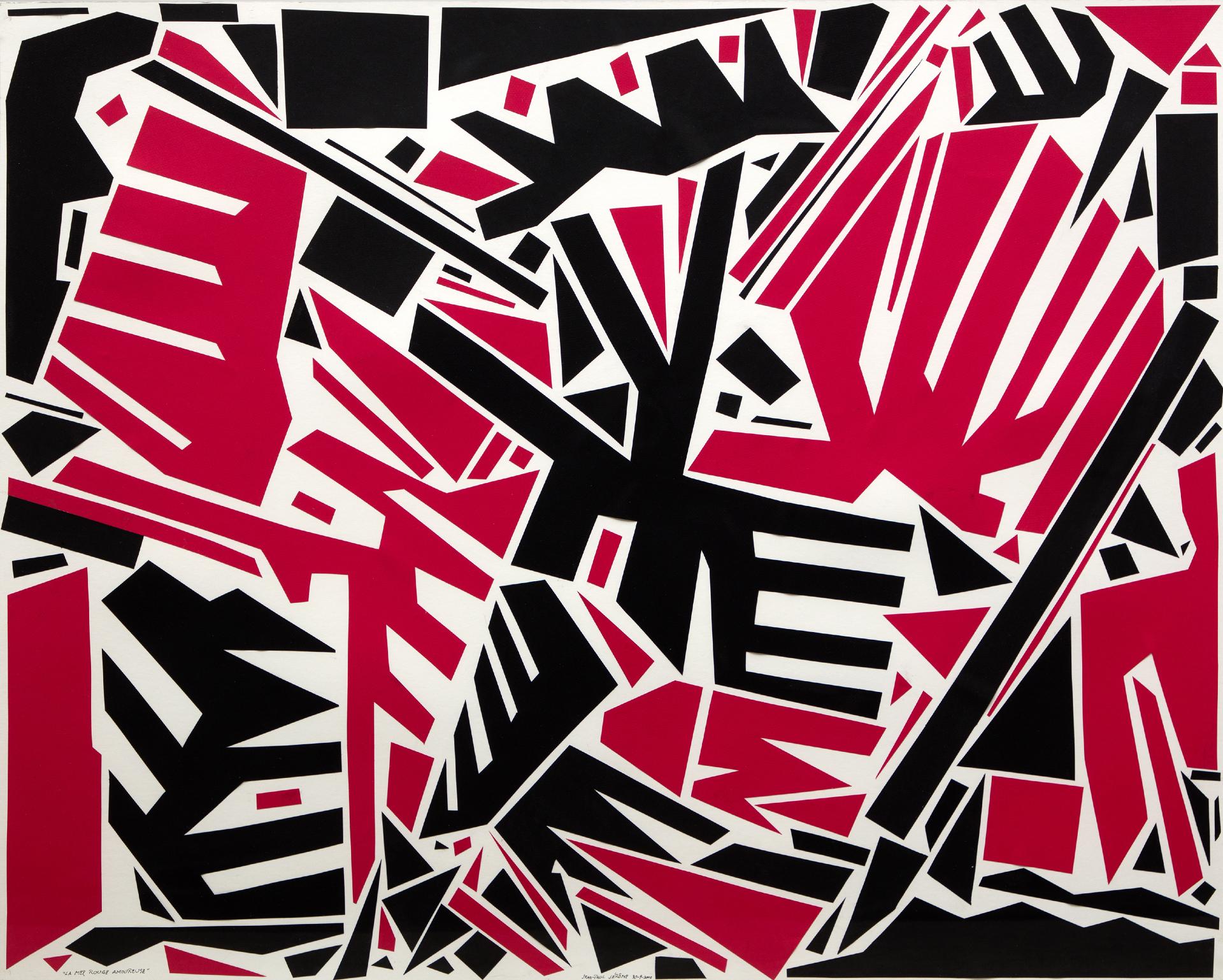 Jean-Paul Jérôme (1928-2004) - La mer rouge amoureuse, 2000
