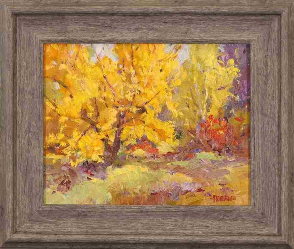 Francine Noreau (1941-2020) - Untitled, Autumn Trees