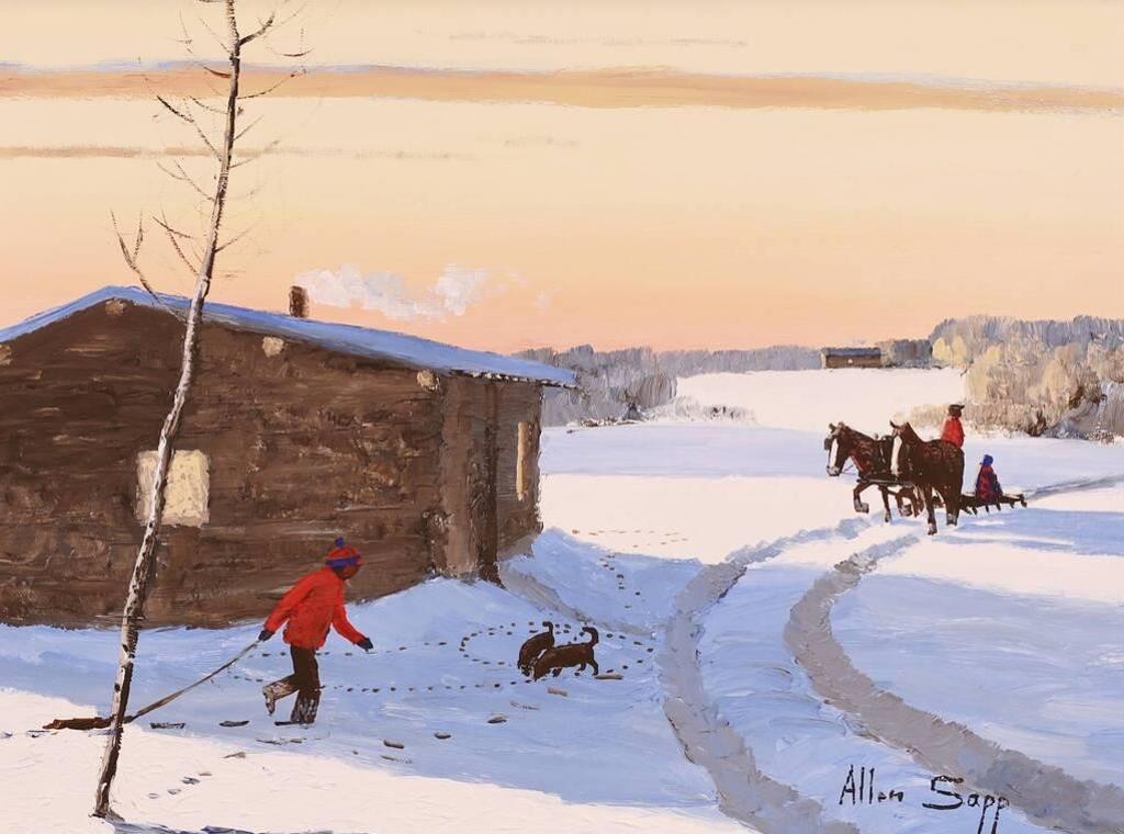 Allen Fredrick Sapp (1929-2015) - ALMOST HOME ; ca 1987
