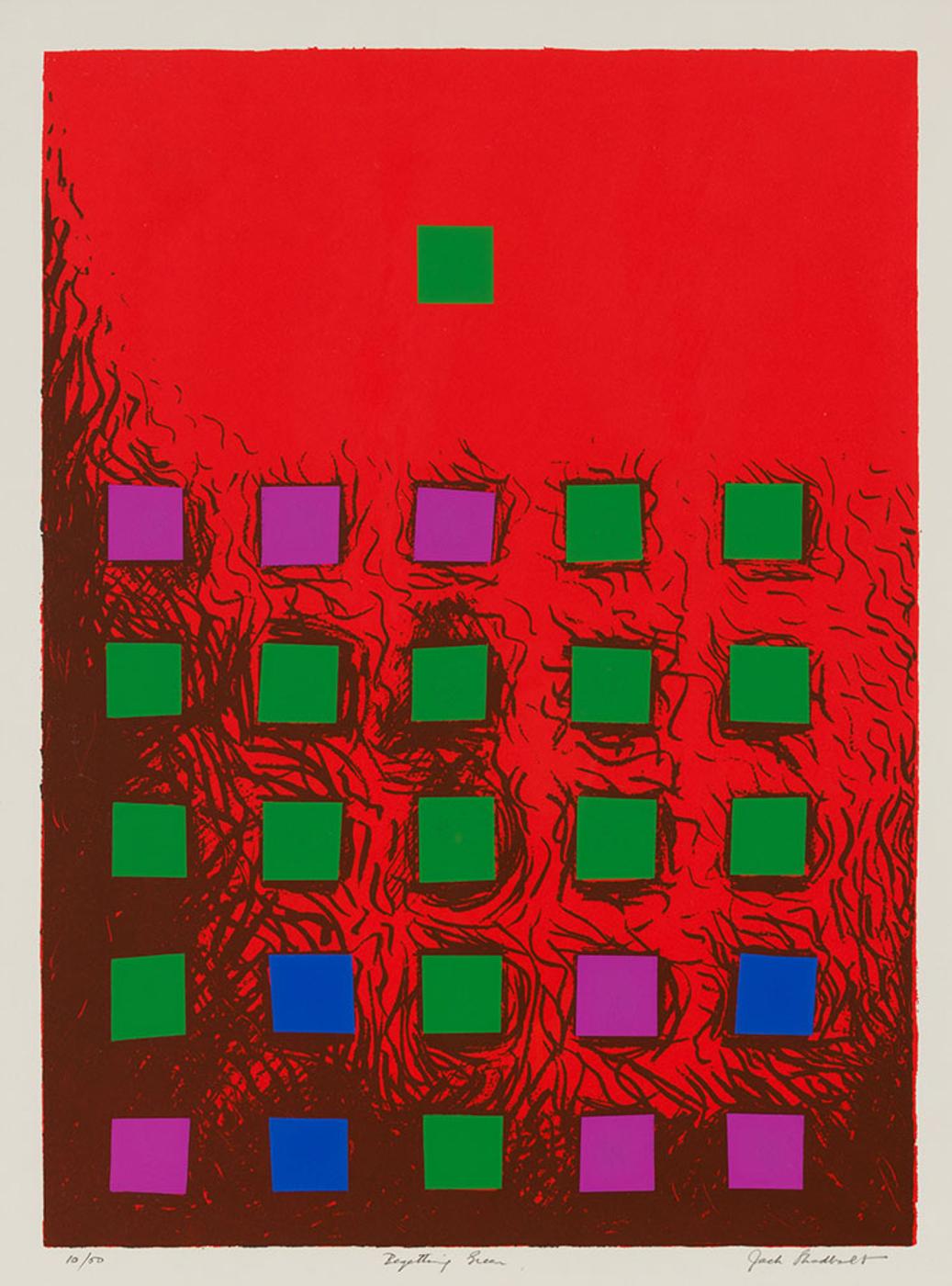 Jack Leaonard Shadbolt (1909-1998) - Begetting Green
