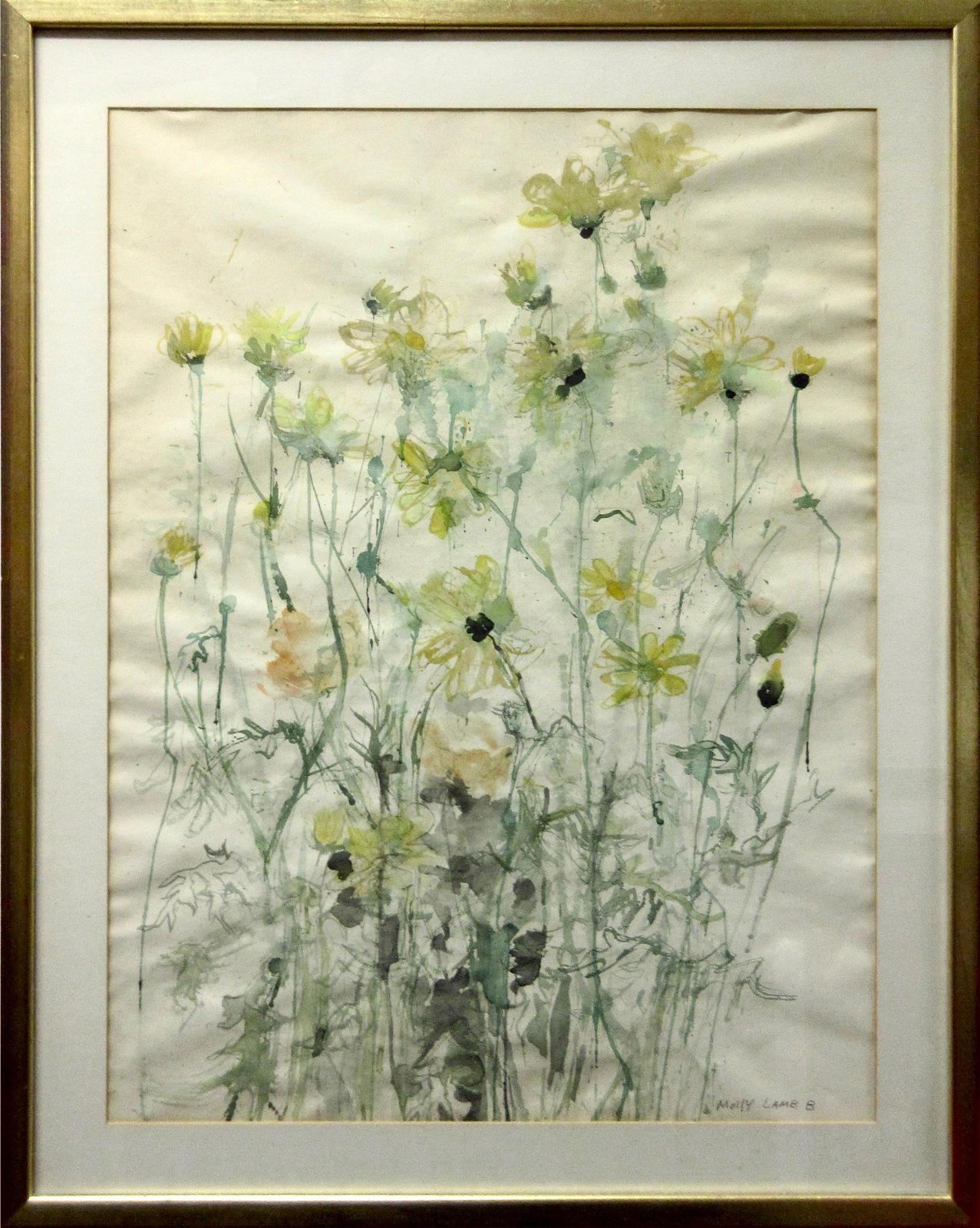 Molly Joan Lamb Bobak (1922-2014) - Untitled (Daisies)