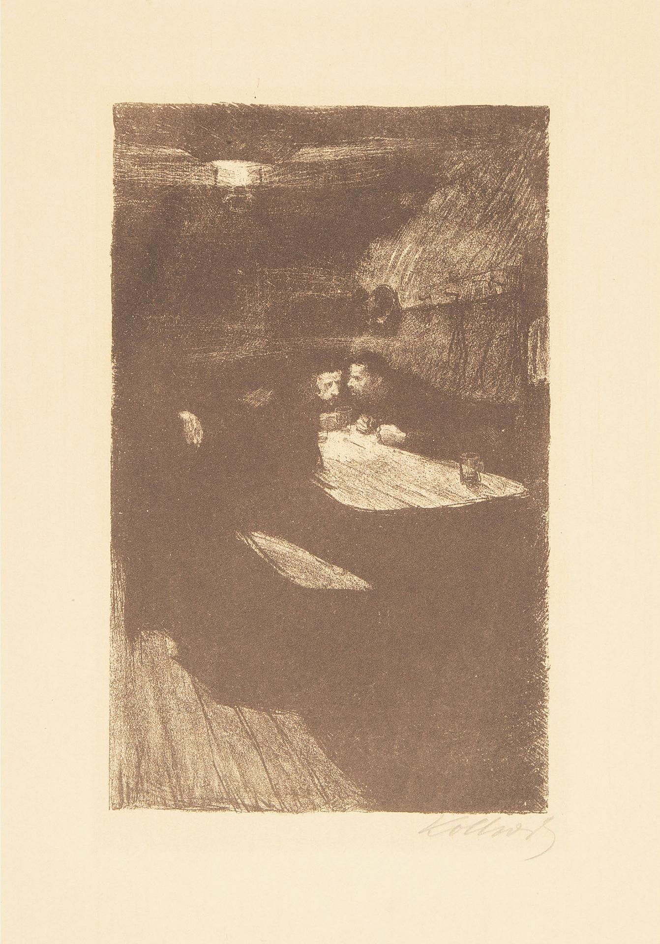 Kathe Kollwitz (1867-1945) - Conspiracy 1893-1897, A Weavers' Revolt Series