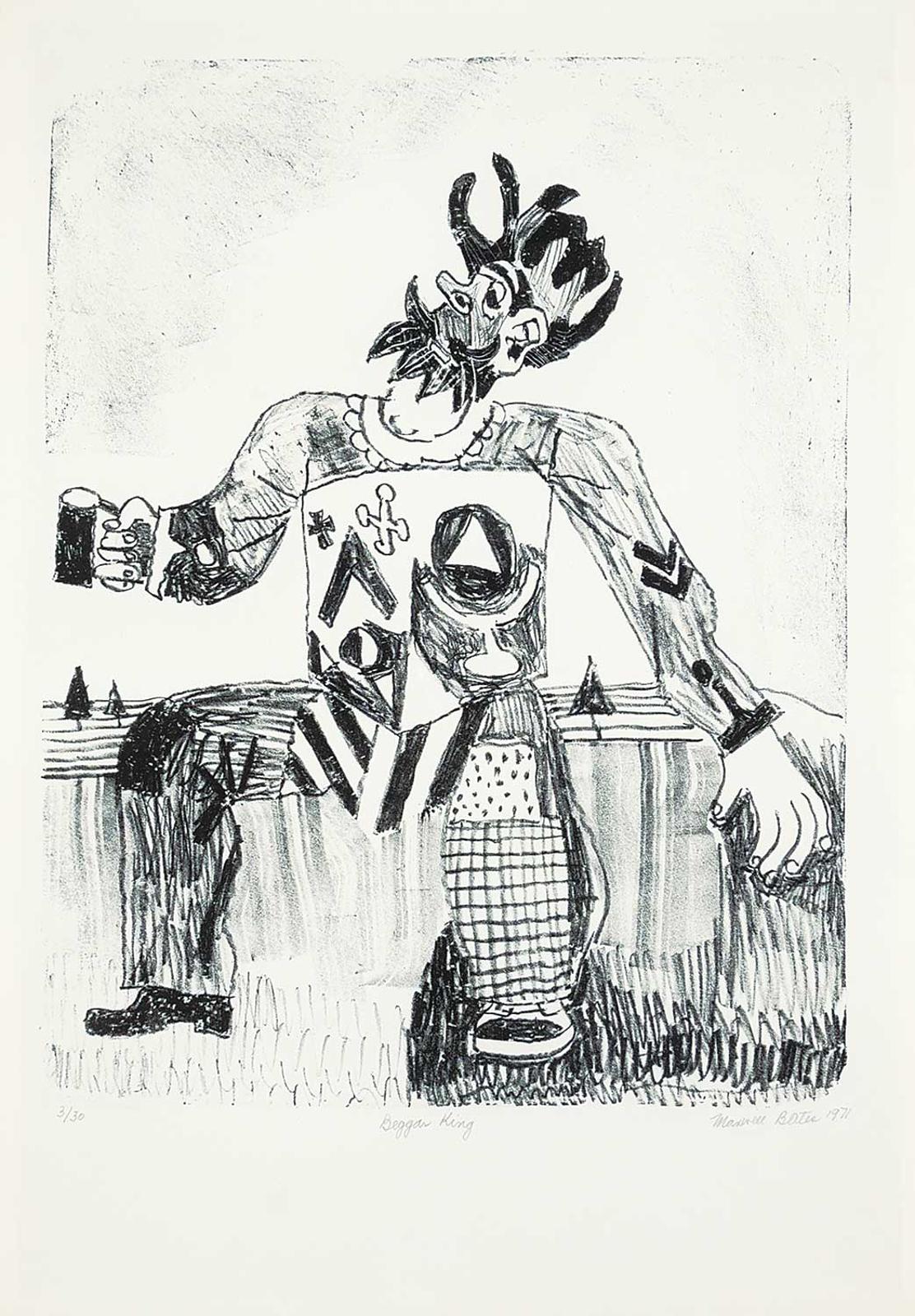 Maxwell Bennett Bates (1906-1980) - Beggar King  #3/30