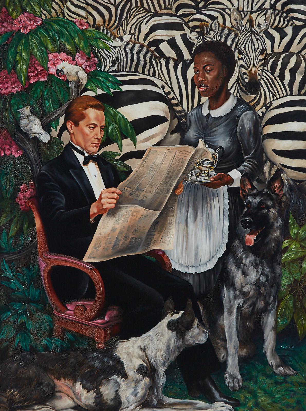 Iris Hauser (1956) - In Black And White, 1991