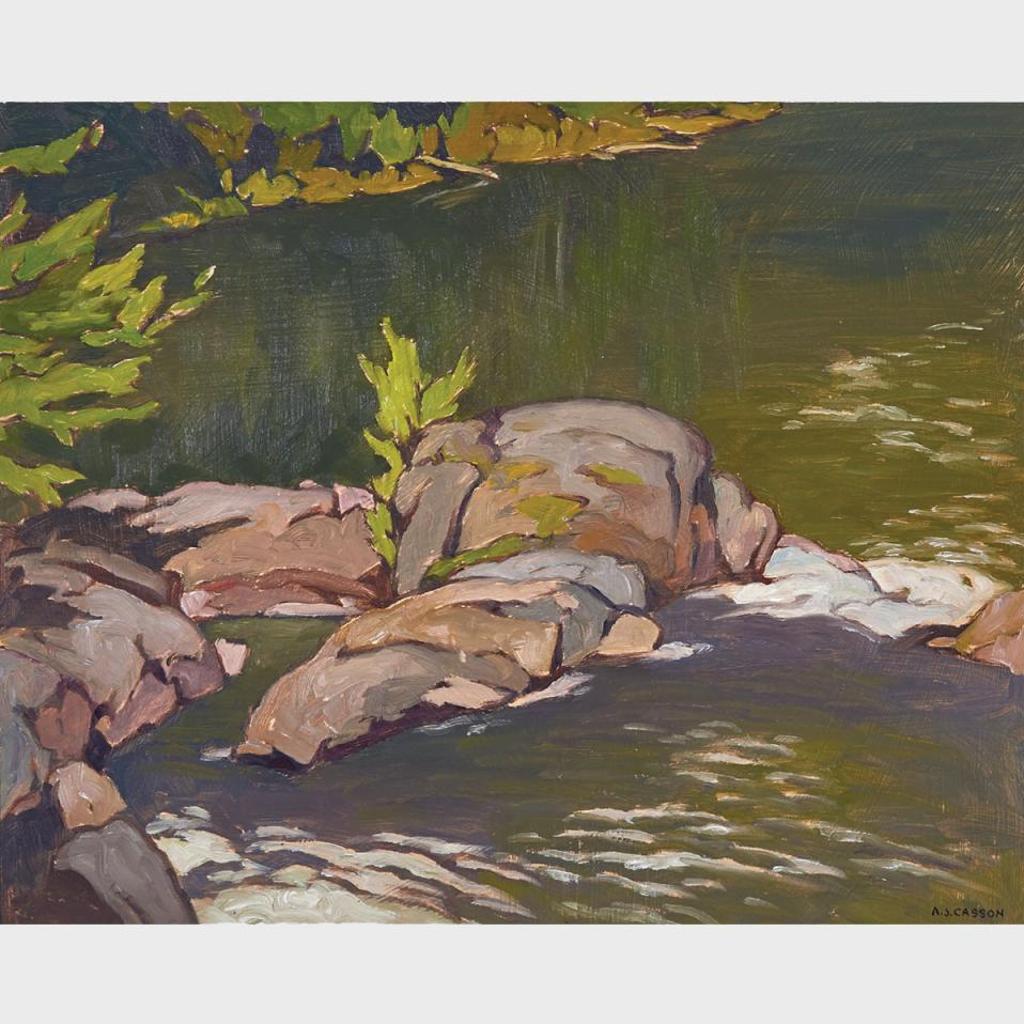 Alfred Joseph (A.J.) Casson (1898-1992) - Below Marshes Falls