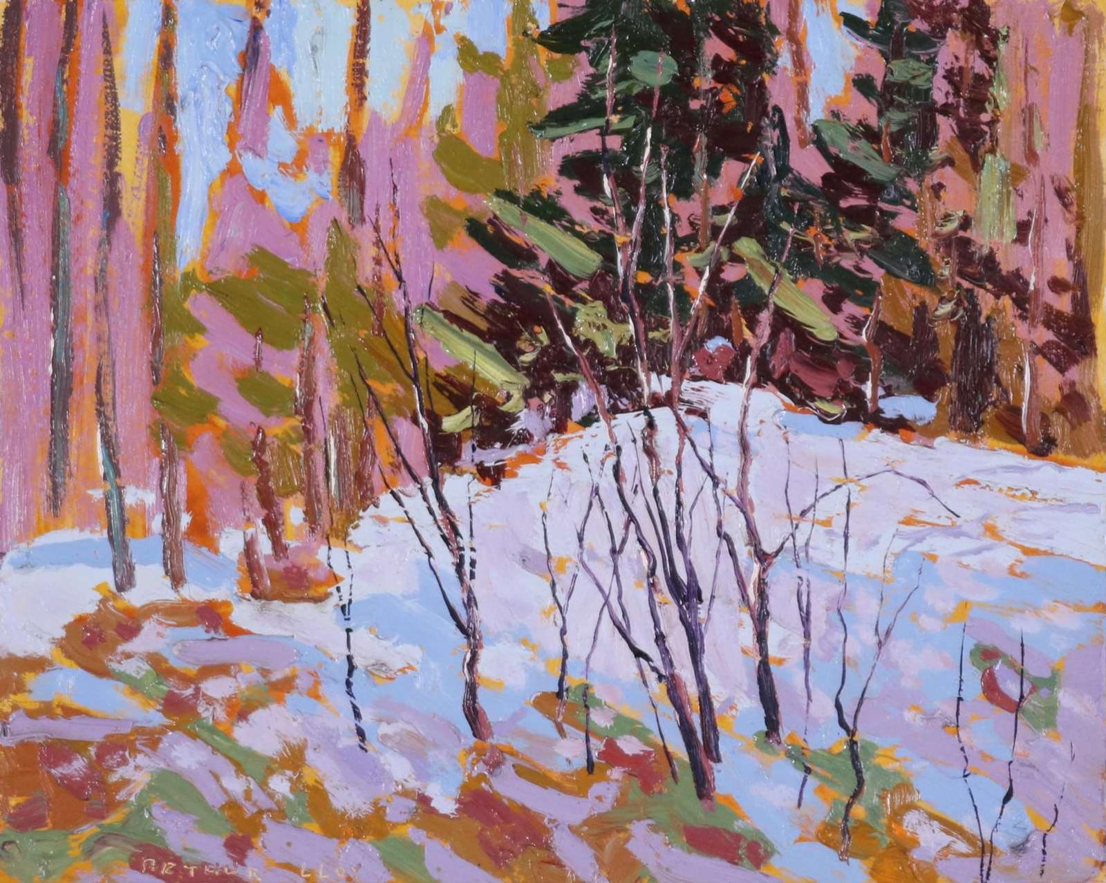 Arthur George Lloy (1929-1986) - Last Of Winters Snow; 1985