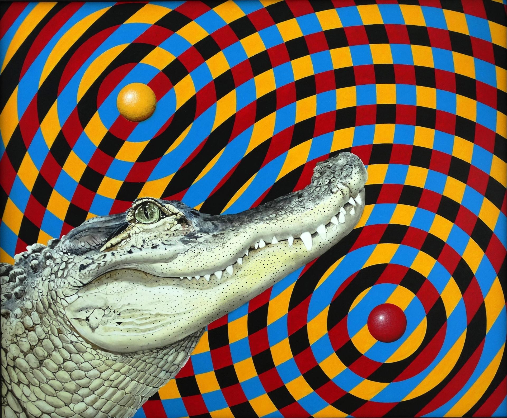 Serge Lemoyne (1941-1998) - L'alligator, 2019