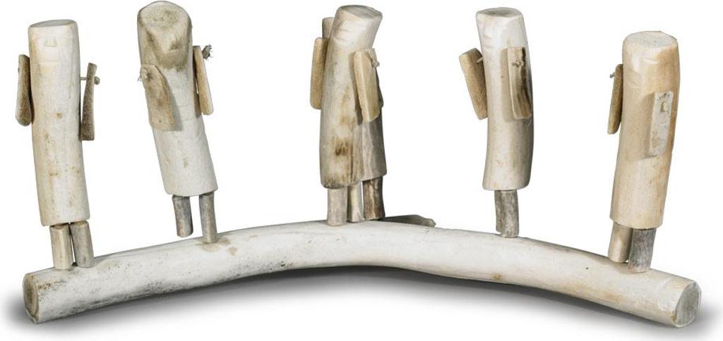 Luke Anowtalik (1932-2006) - Group Of Figures