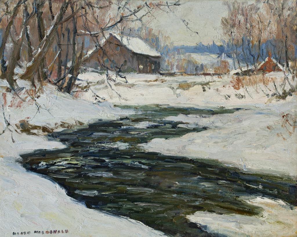 Manly Edward MacDonald (1889-1971) - January Thaw