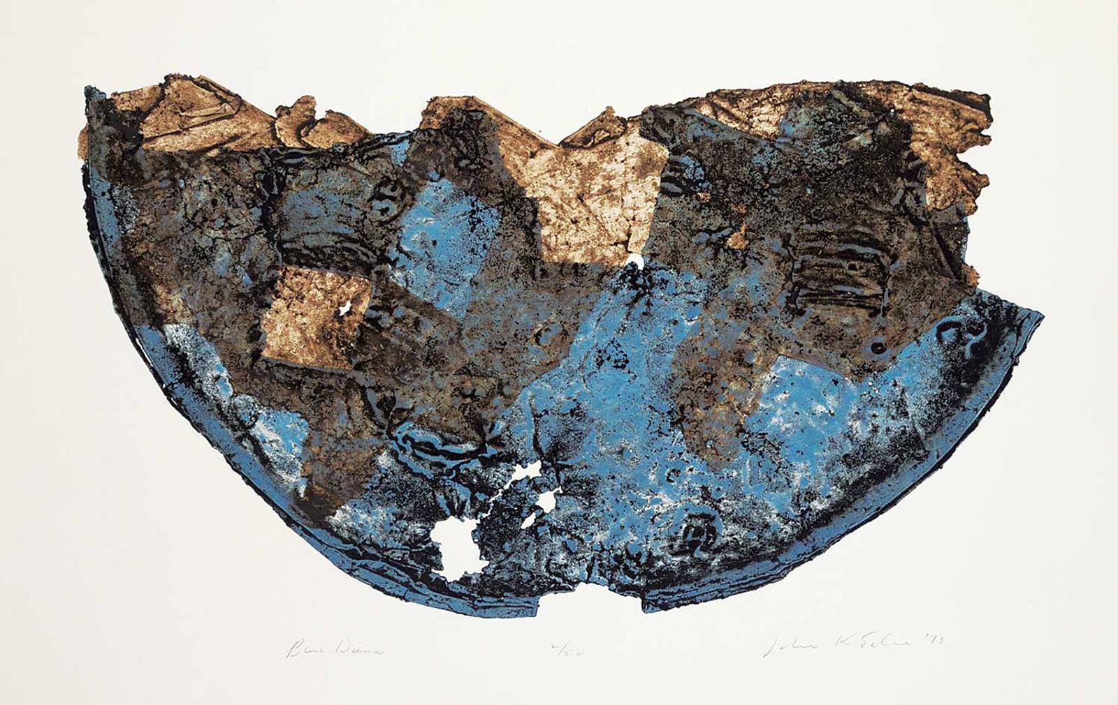 John Kenneth Esler (1933-2001) - Blue Diana  #2/50