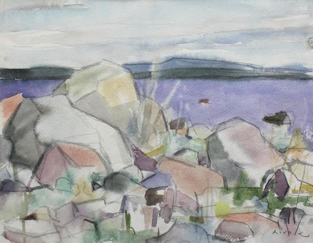 Paavo Airola (1918-1983) - Rocky Shore