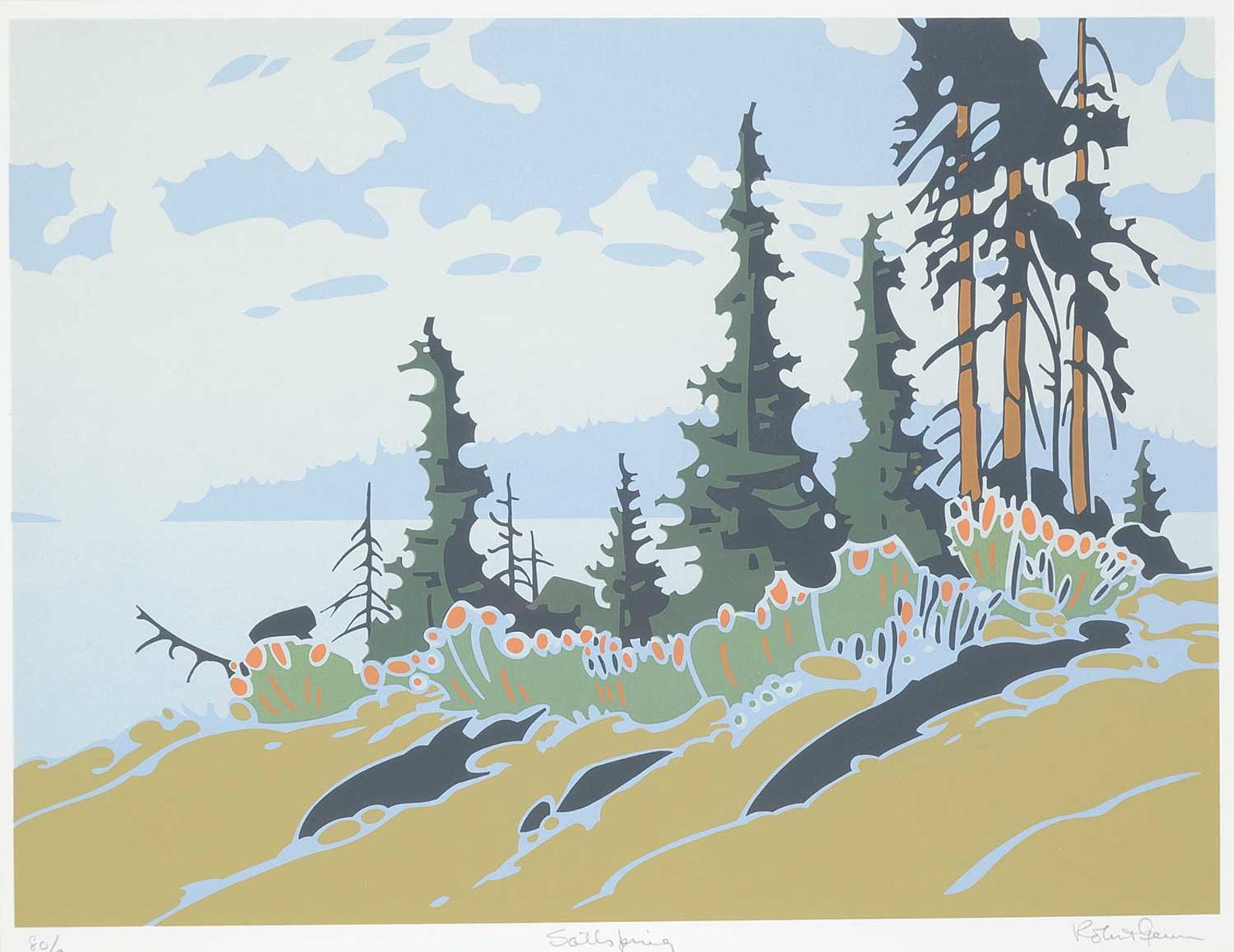 Robert Douglas Genn (1936-2014) - Salt Spring #80/90