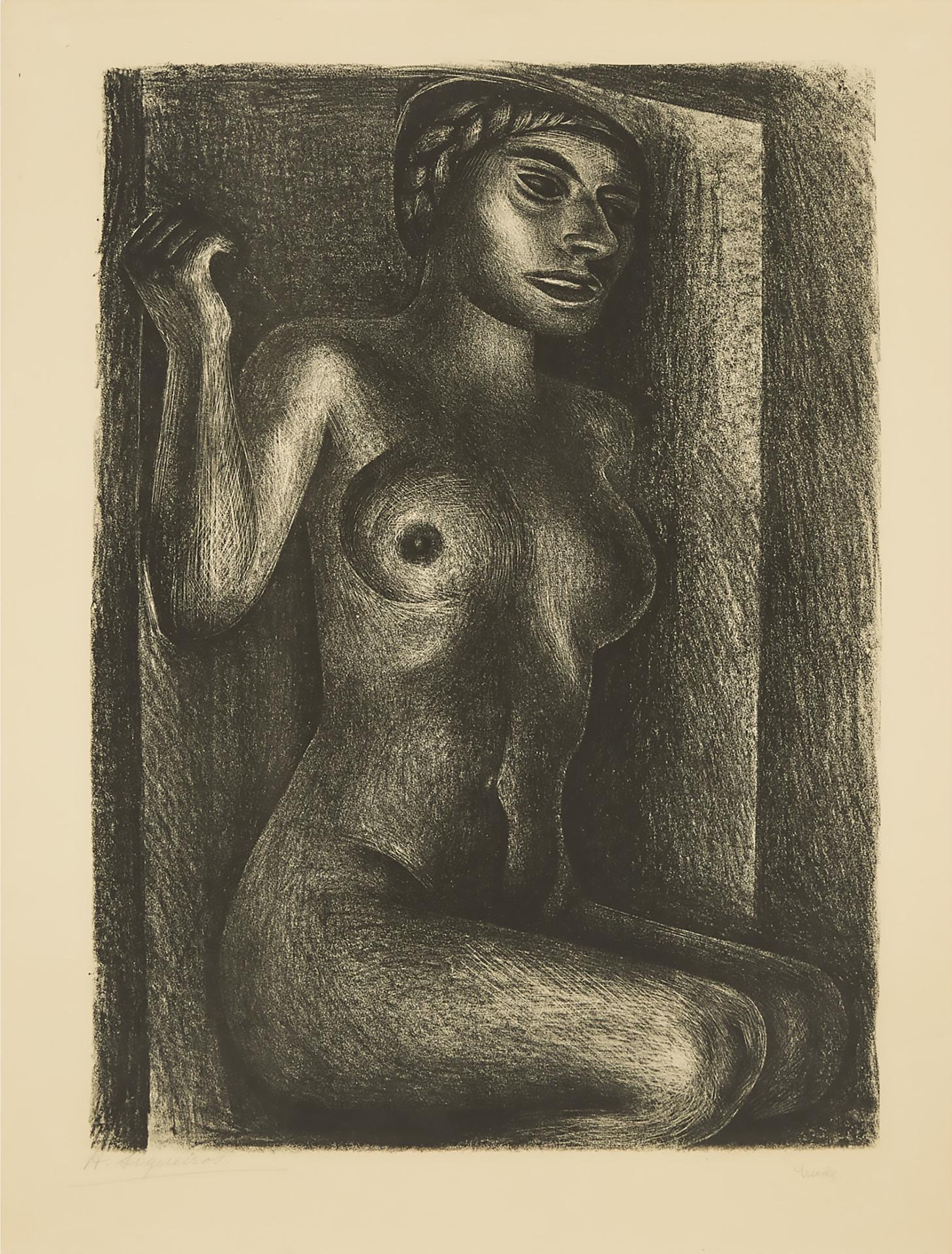 David Alfaro Siqueiros - NUDE, CA. 1930