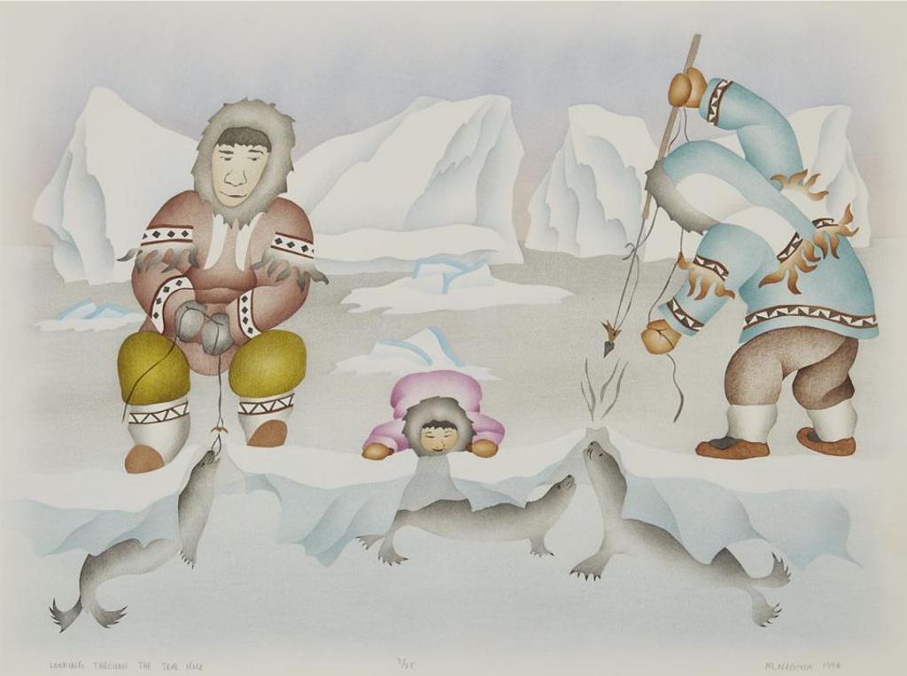 Mabel Nigiyok (1938) - Looking Through The Seal Hole