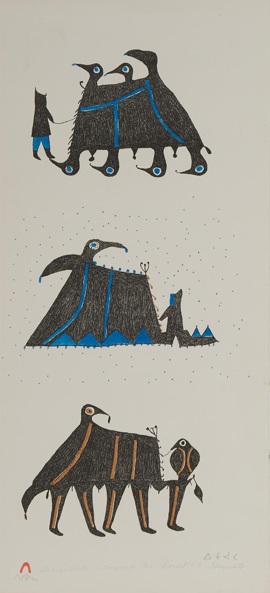 Ikayukta Tunnillie (1911-1980) - Strange Tents; Umiatuinait