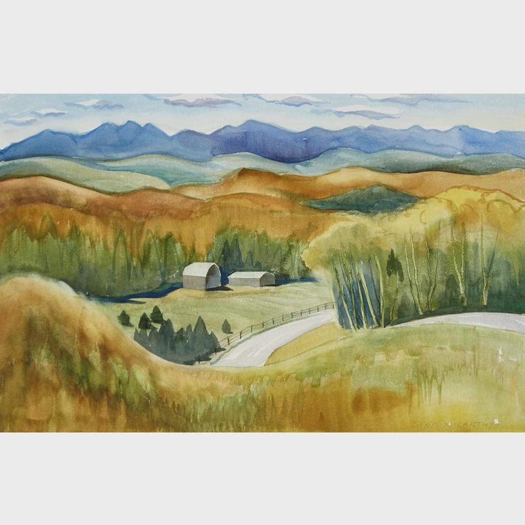 Doris Jean McCarthy (1910-2010) - Ranch In The Foothills