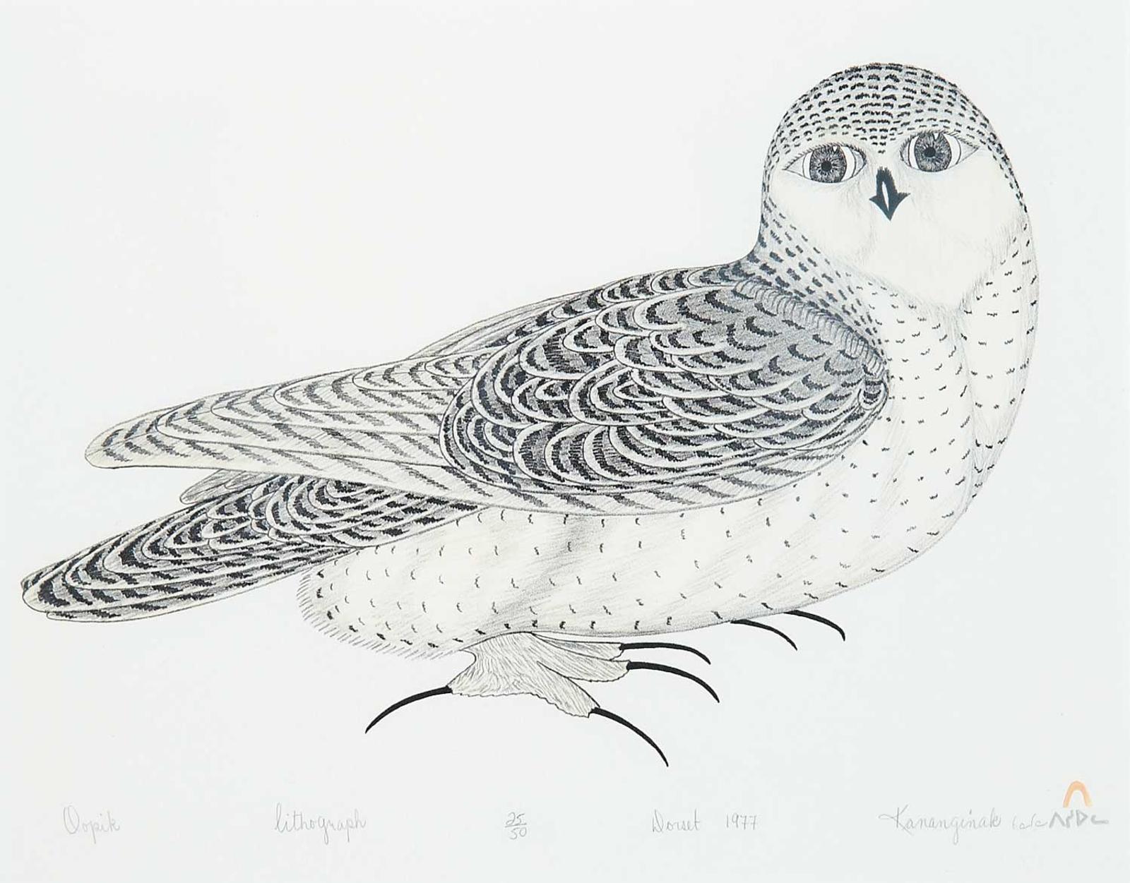 Pootoogook (1887-1958) - Oopik #25/50