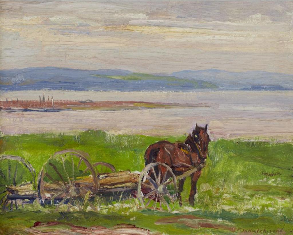 Frederick William Hutchison (1871-1953) - On The Batore (Sic): Baie St. Paul