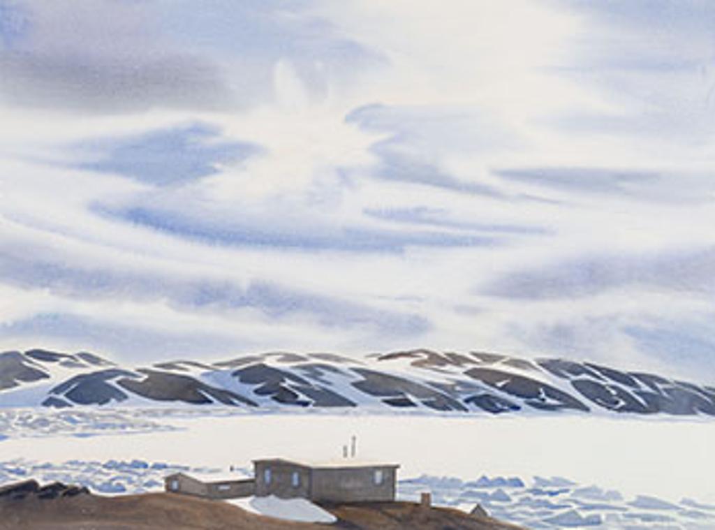 Doris Jean McCarthy (1910-2010) - Sky Drama Across Fiord