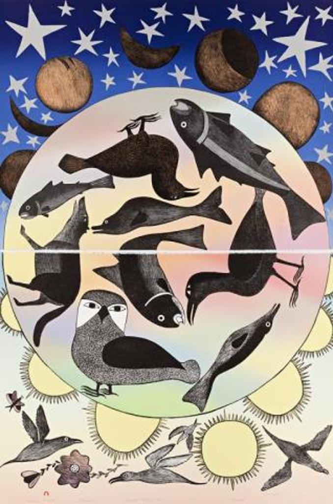 Kenojuak Ashevak (1927-2013) - Untitled