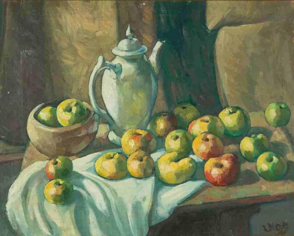 Bob Vigg (1932-2001) - Still Life with Apples