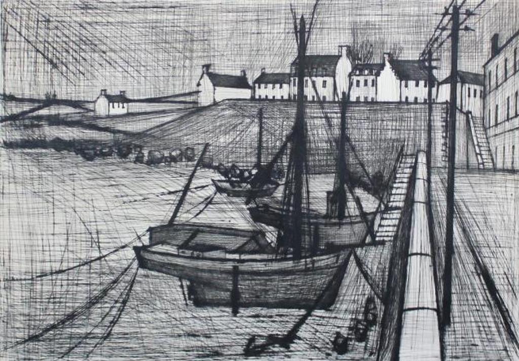 Bernard Buffet (1928-1999) - Breton Port