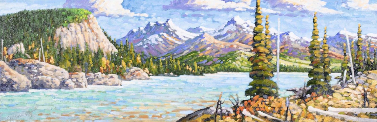 Rod Charlesworth (1955) - Rocky Mountains, Sawback Range