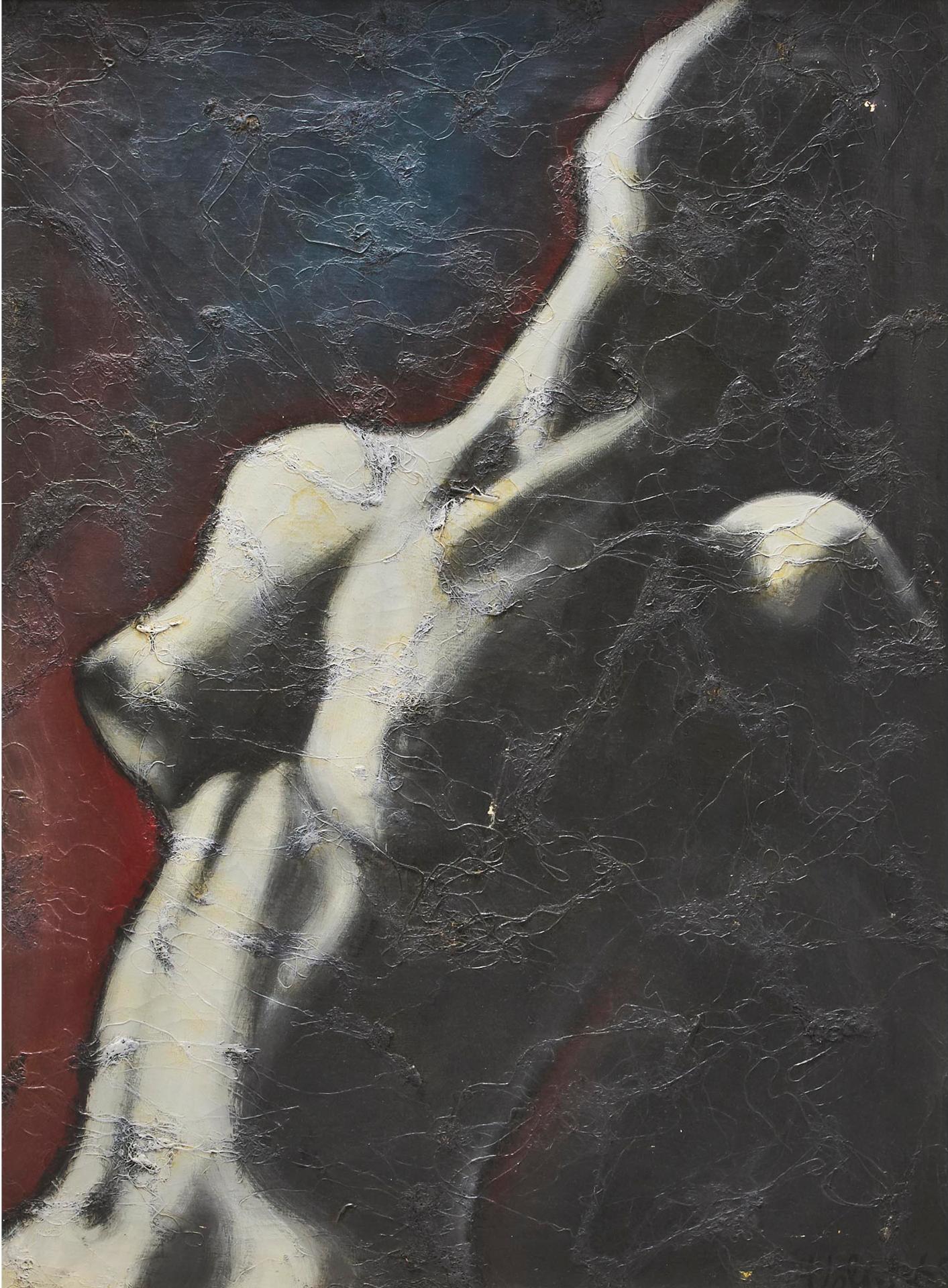Alberto Volpi - Nudo Grigio, 1965