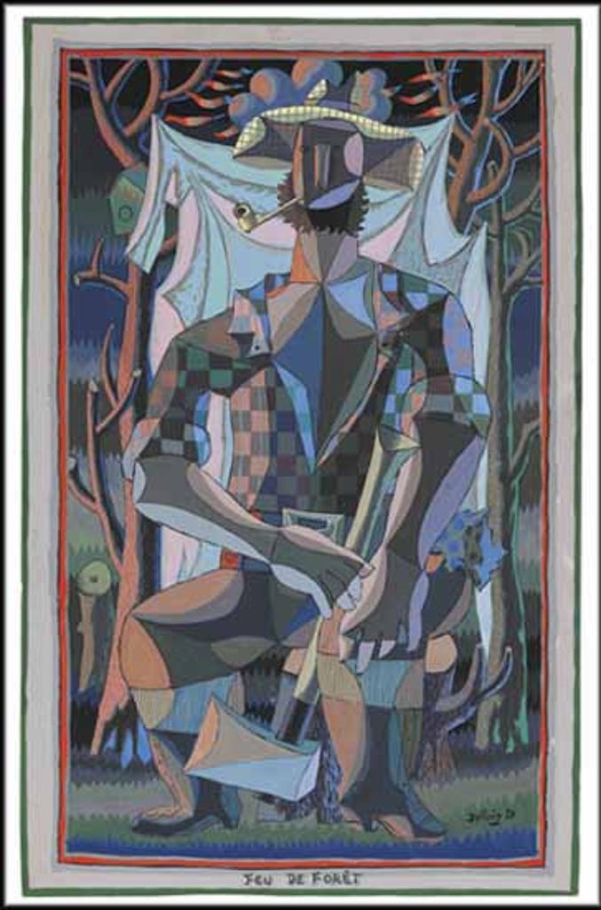 Jean-Philippe Dallaire (1916-1965) - Feu de forêt